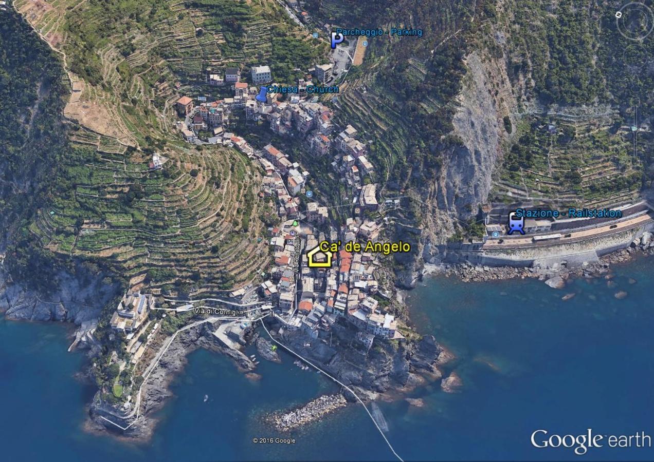 Ca De Angelo Hotel Manarola Exterior foto
